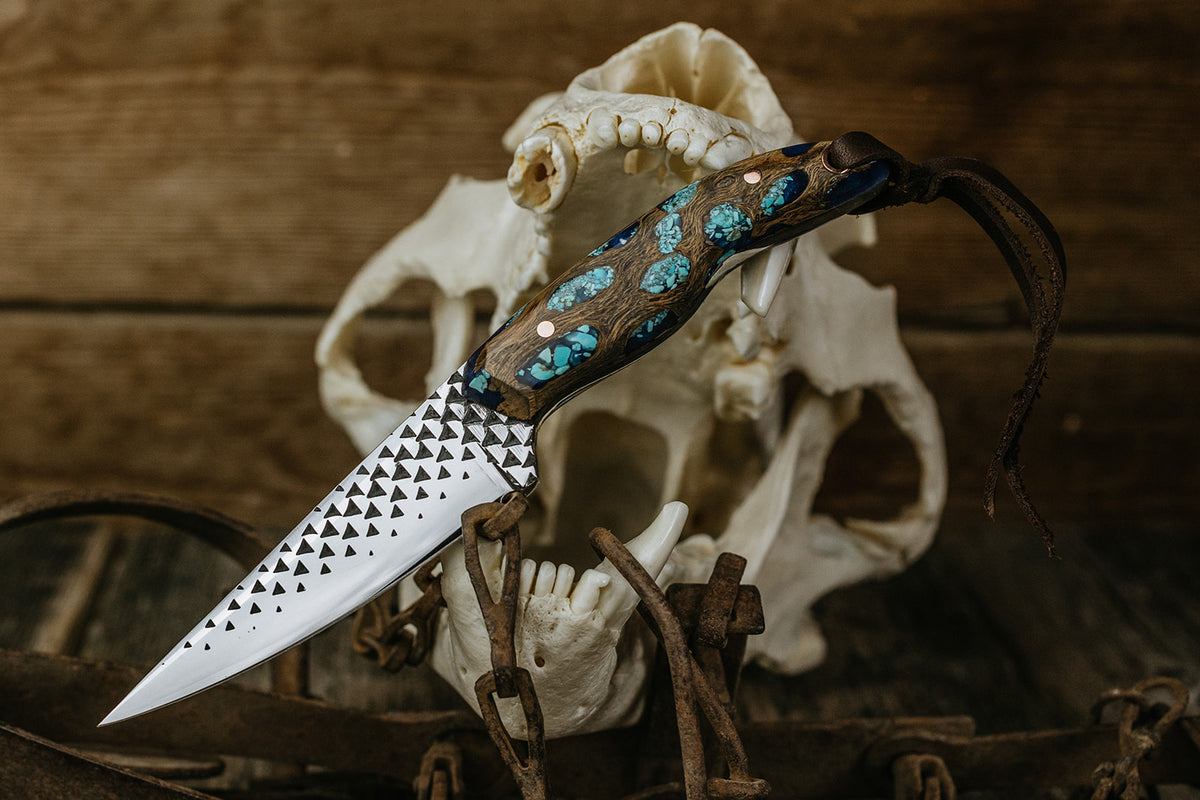 Turquoise Cholla Farrier Rasp Saddletramp