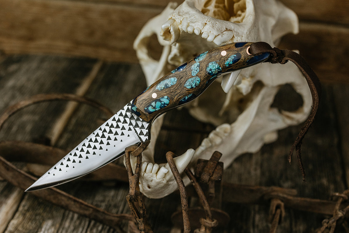 Turquoise Cholla Farrier Rasp Saddletramp